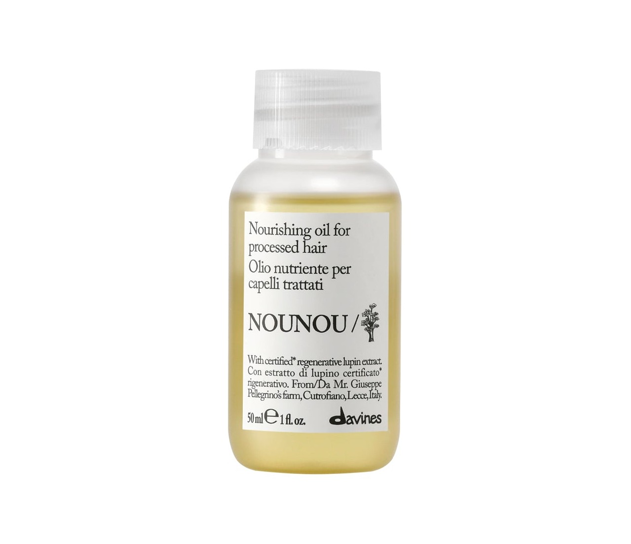 For Damaged Hair: Davines NOUNOU Oil