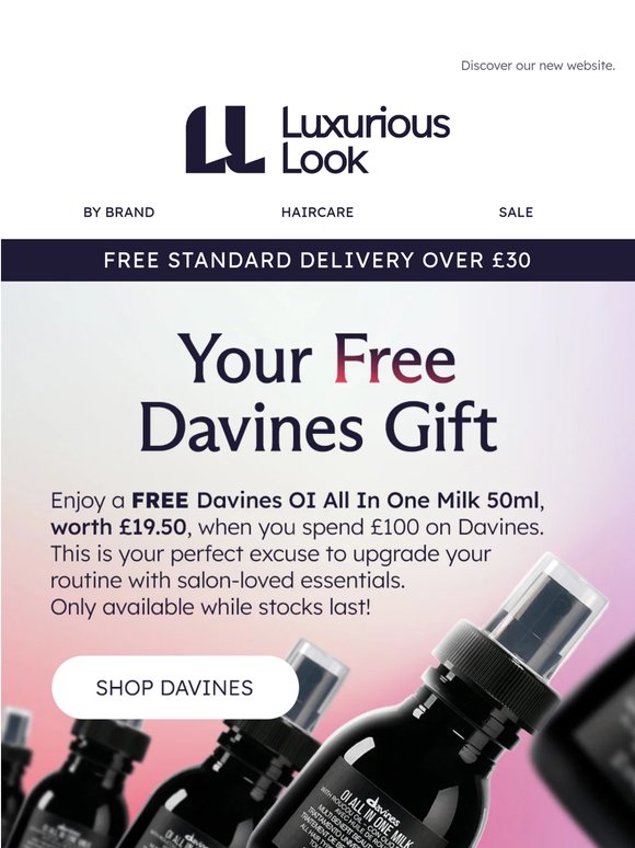 Claim Your FREE Davines Gift, Today! 🎁