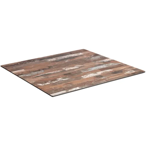 Outdoor-HPL Tischplatte Lift quadratisch