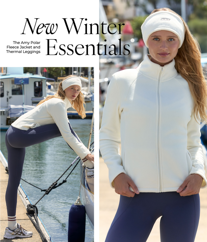 Amy Polar Fleece Zip Through Jacket & Thermal Leggings