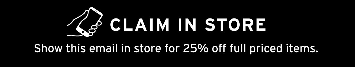 25% OFF SITEWIDE