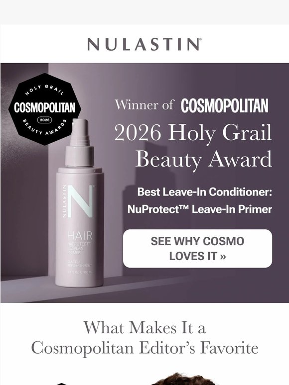Cosmo Holy Grail Award Winner!