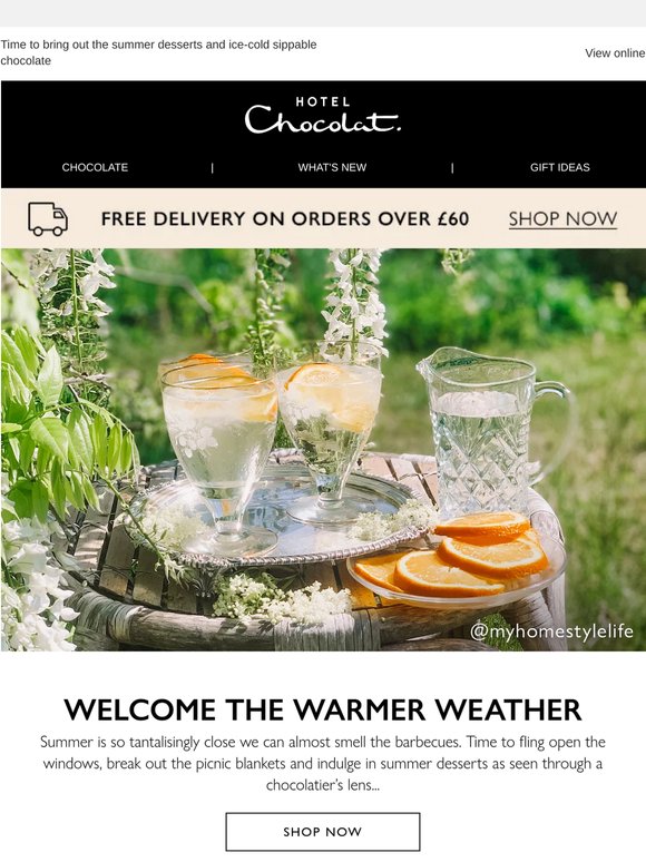 Weather warming up?