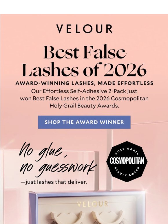 We Won: Best False Lashes of 2026 🏆
