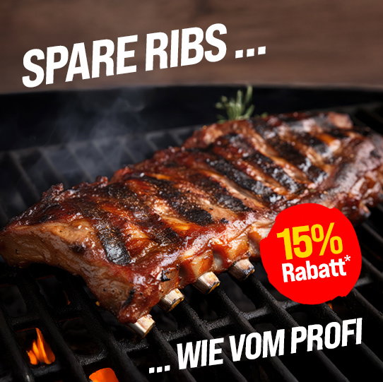 10% Rabatt - Spare Ribs