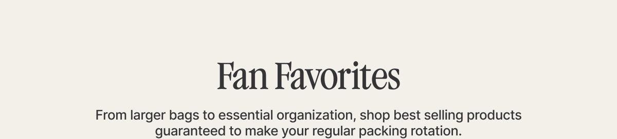 Fan Favorites