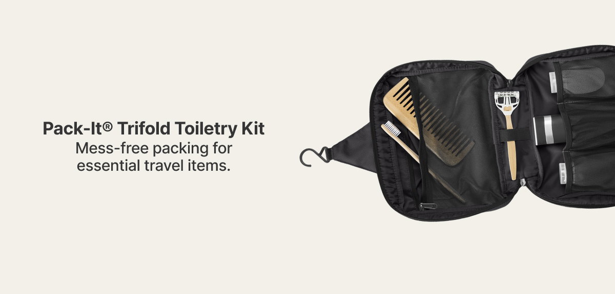 Pack-It Trifold Toiletry Kit