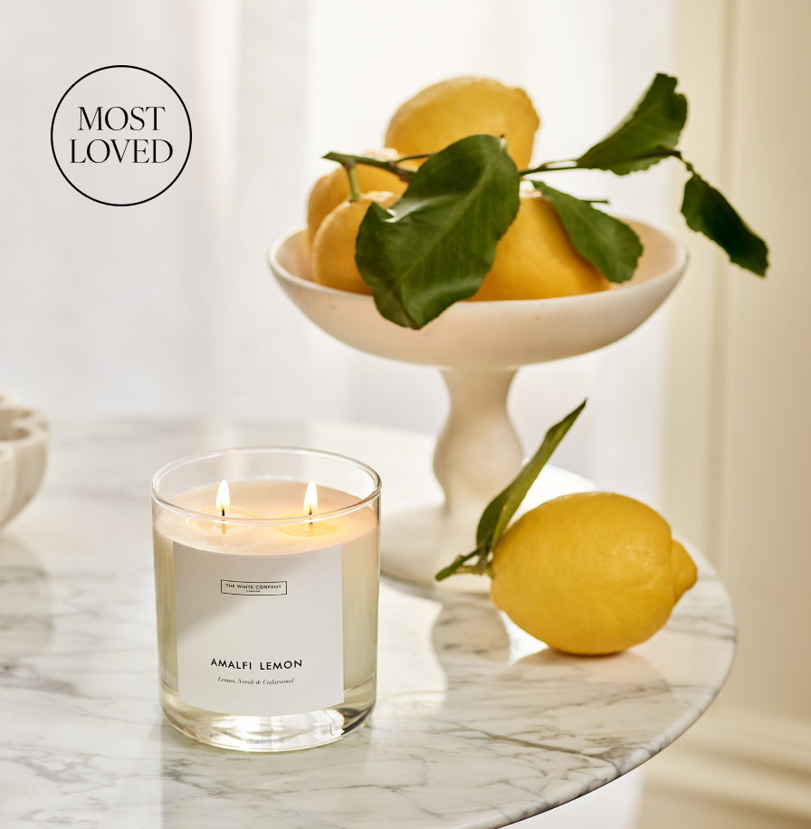 Amalfi Lemon Luxury 2 Wick Candle