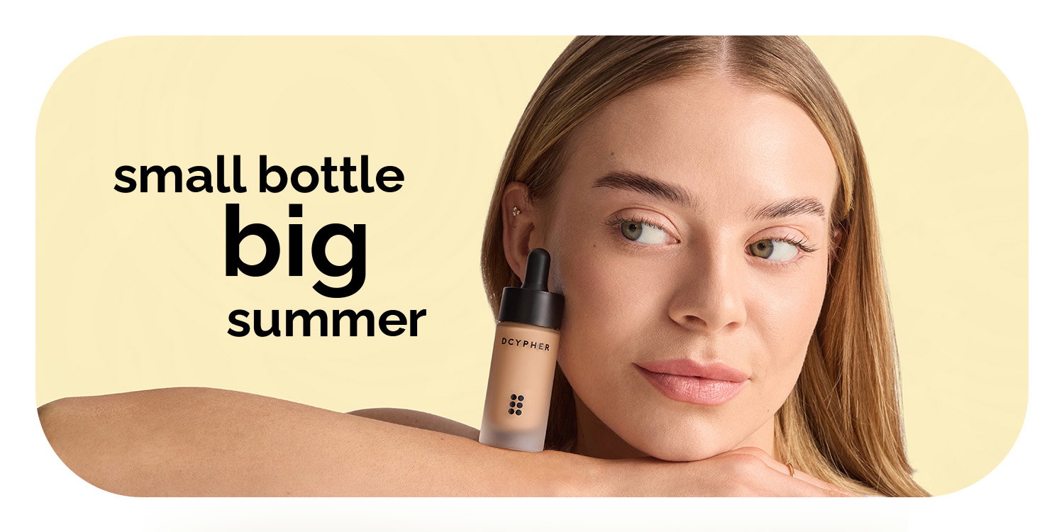 Small Bottle. Big Summer.