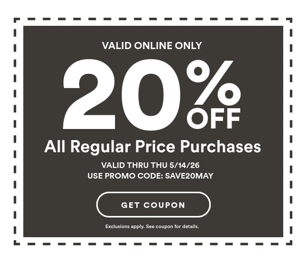 Coupon shown - Click here to get your coupon - Exclusions apply. See coupon for details.