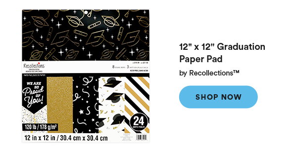 12 x 12 Graduation Paper Pad