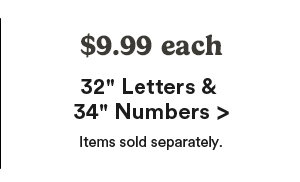$9.99 Each