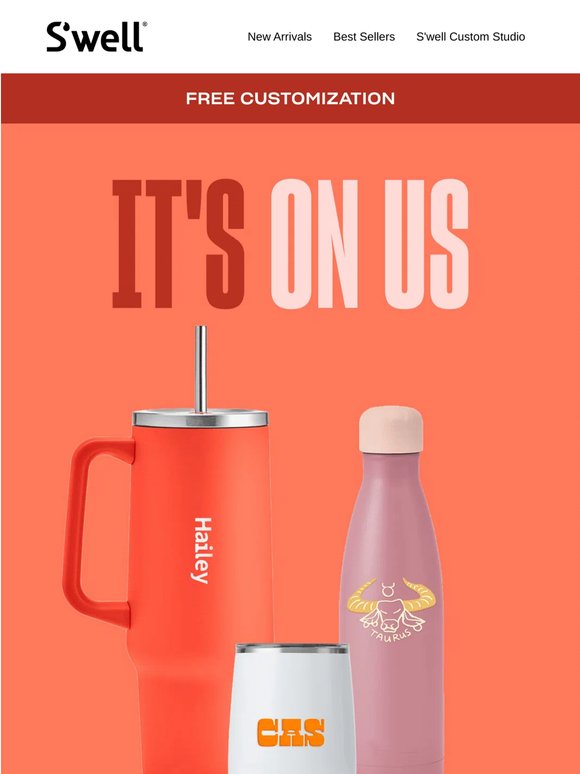 Need Gift Ideas? Free Customization Is Happening Now