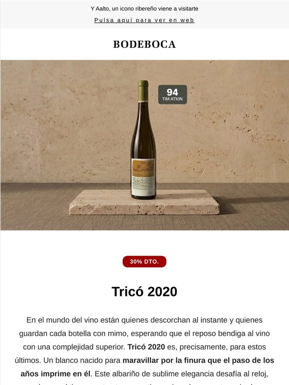 Tricó 2020 con 30% dto.: la paciencia siempre tiene recompensa