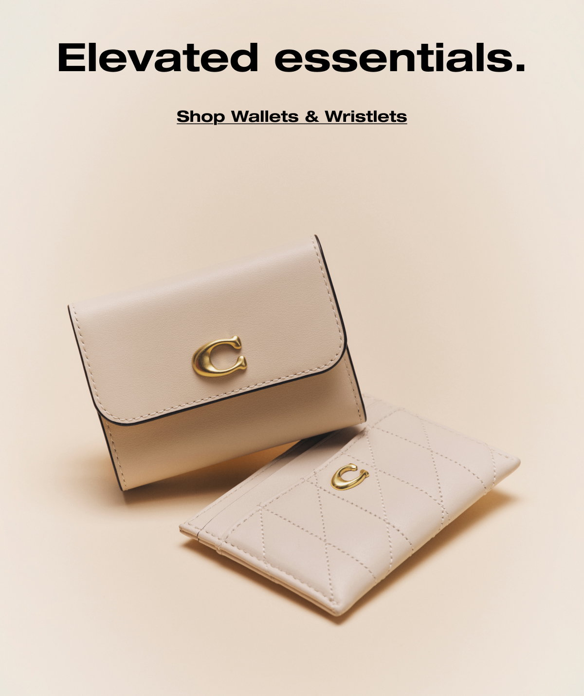 Elevated essentials. Shop Wallets & Wristlets
