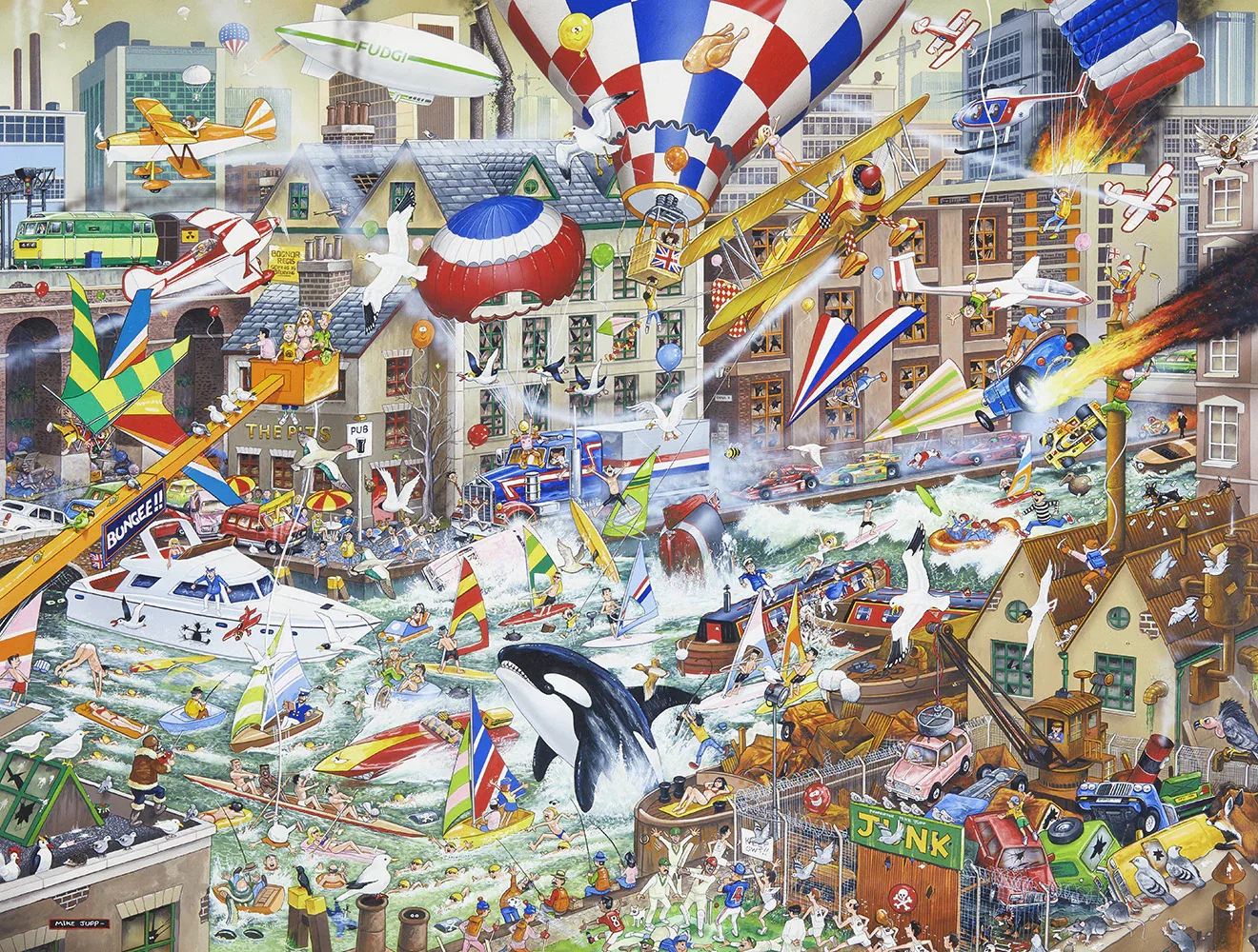 Image of Mike Jupp I Love the Weekend 1000 Piece Jigsaw Puzzle
