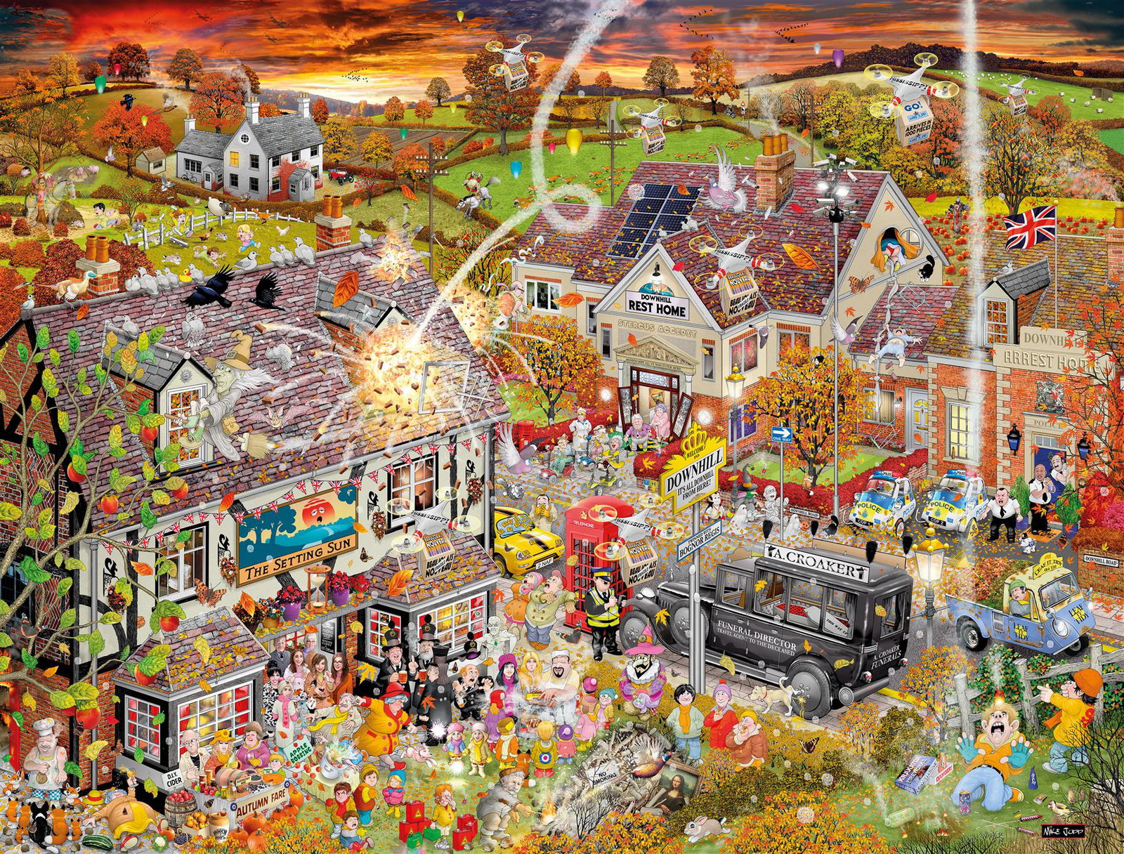 Image of Mike Jupp I Love Autumn 1000 Piece Jigsaw Puzzle