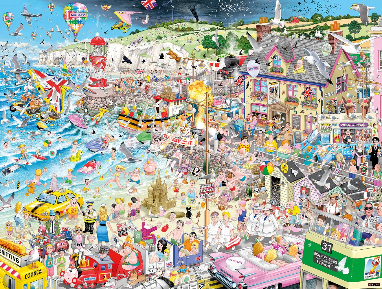 Image of Mike Jupp I Love Summer 1000 Piece Jigsaw Puzzle