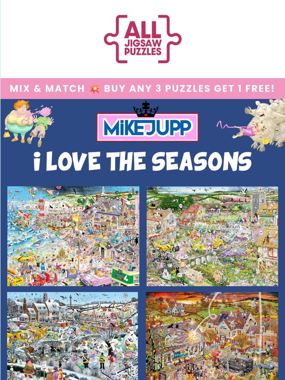🍂❄️ Mike Jupp - I Love The Seasons ☀️