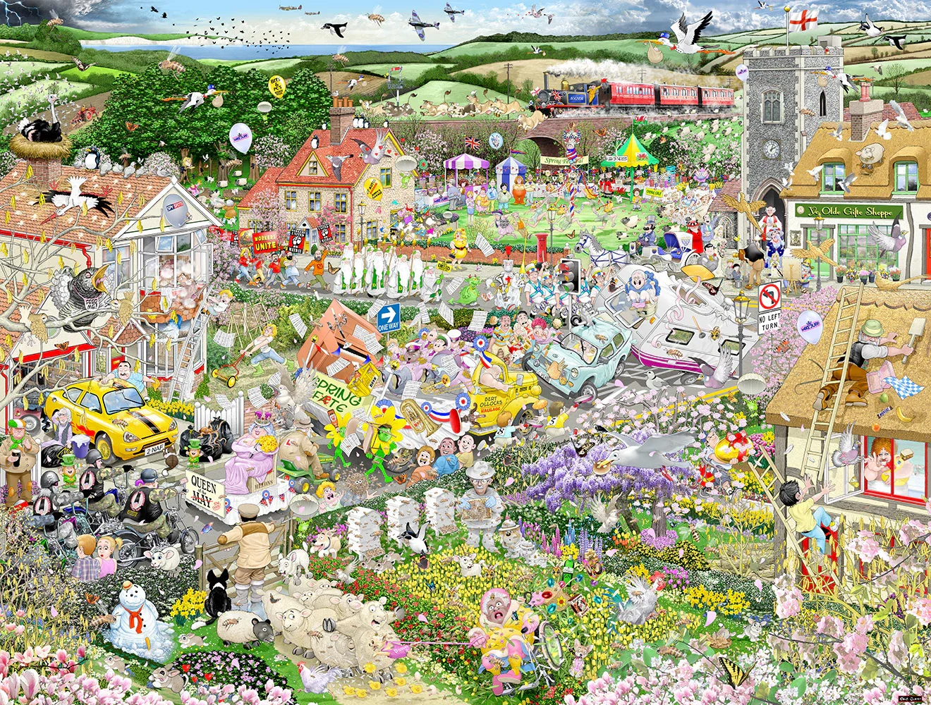 Image of Mike Jupp I Love Spring Too - 1000 Piece Jigsaw Puzzle