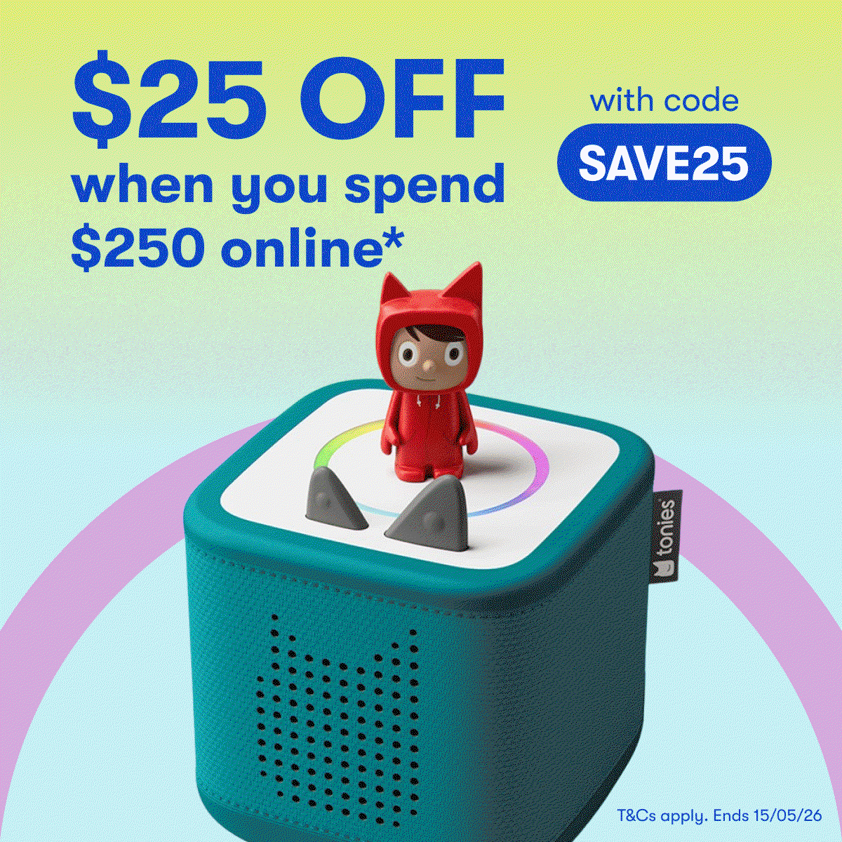 $25 OFF when you spend $250 online* with code SAVE25 - T&Cs Apply. Ends 15/05/26