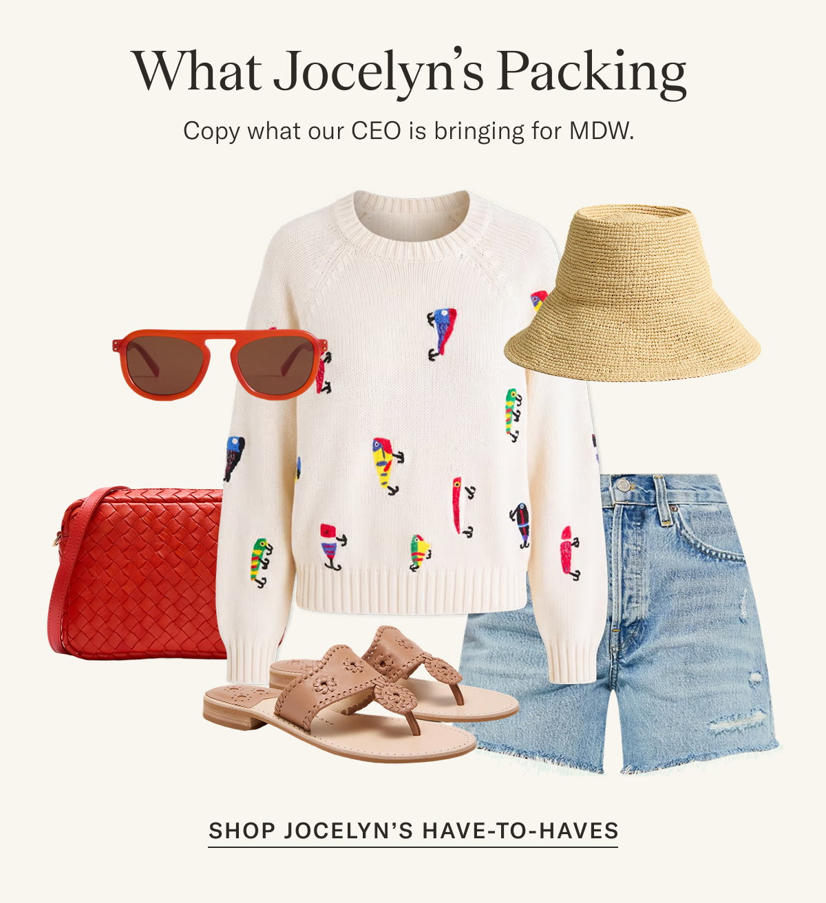 What Jocelyn's Packing