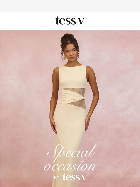Special occasion sneak peek 🕊️