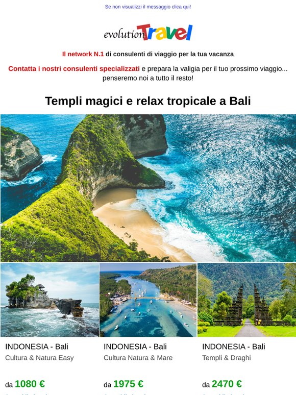 Colombia e Bali: due paradisi, un solo sogno