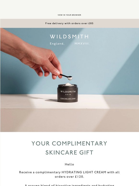 Your complimentary £90 gift