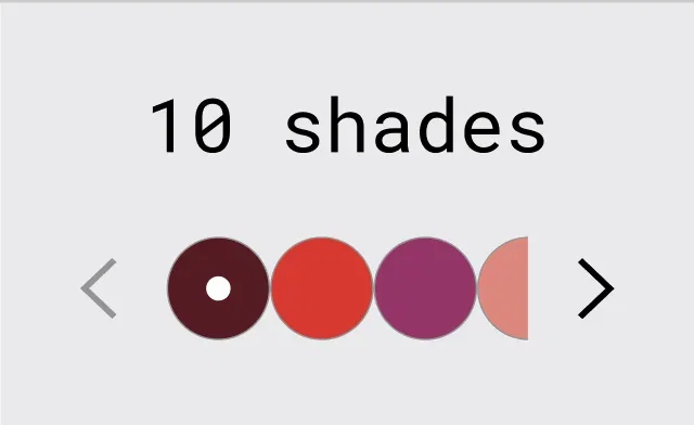 10 SHADES