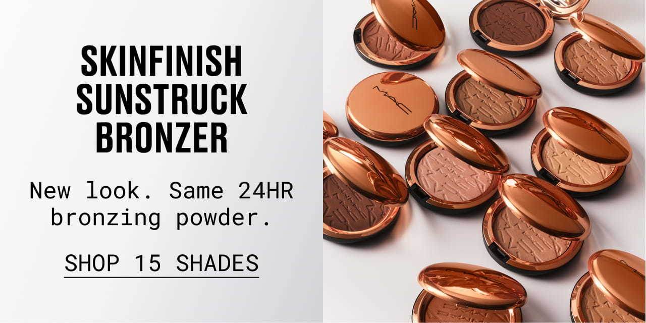 SKINFINISH SUNSTRUCK BRONZER. New look. Same 24HR Bronzing Powder. Shop 15 Shades
