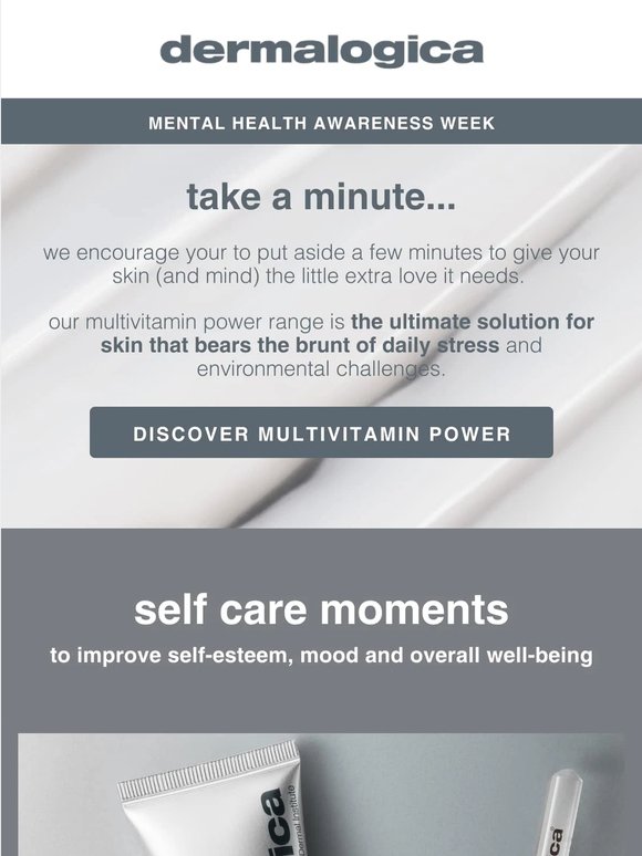 Take a minute. Your skin will thank you.