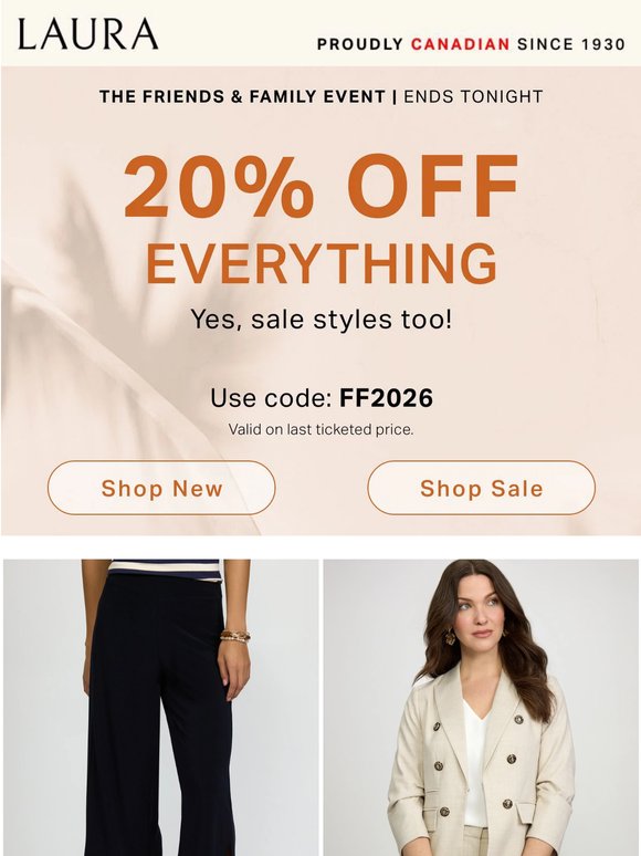 Last chance to save 20% 🚨 Hurry