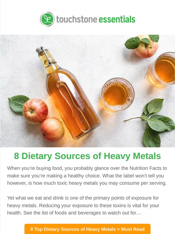☠️ 8 Top Dietary Sources of Heavy Metals