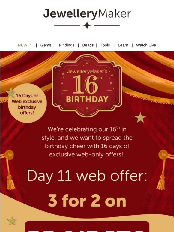 Day 11: 3 for 2 on Projects! 🥳