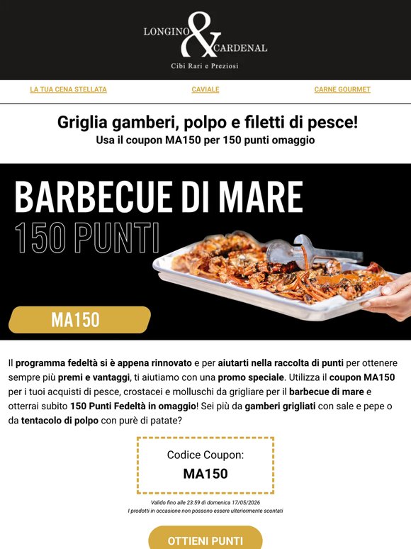 🐟 150 Punti con il Barbecue di Mare! | Griglia Orata, Salmone, Gamberi e Polpo