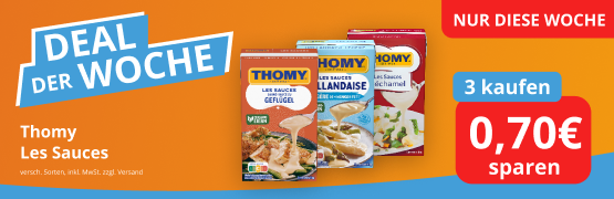 Thomy Les Sauce: Kaufe 3 & spare 0,70 €