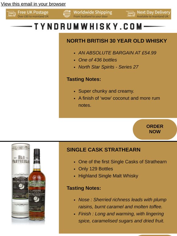 Back in stock a 30YO Whisky for UNDER £55 - Live Now