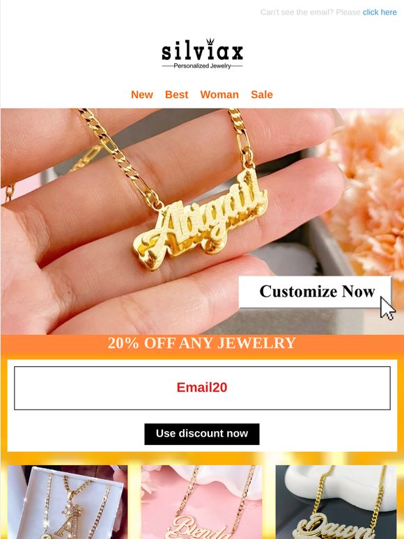Sparkle and Shine with Custom Jewelry! 💎✨