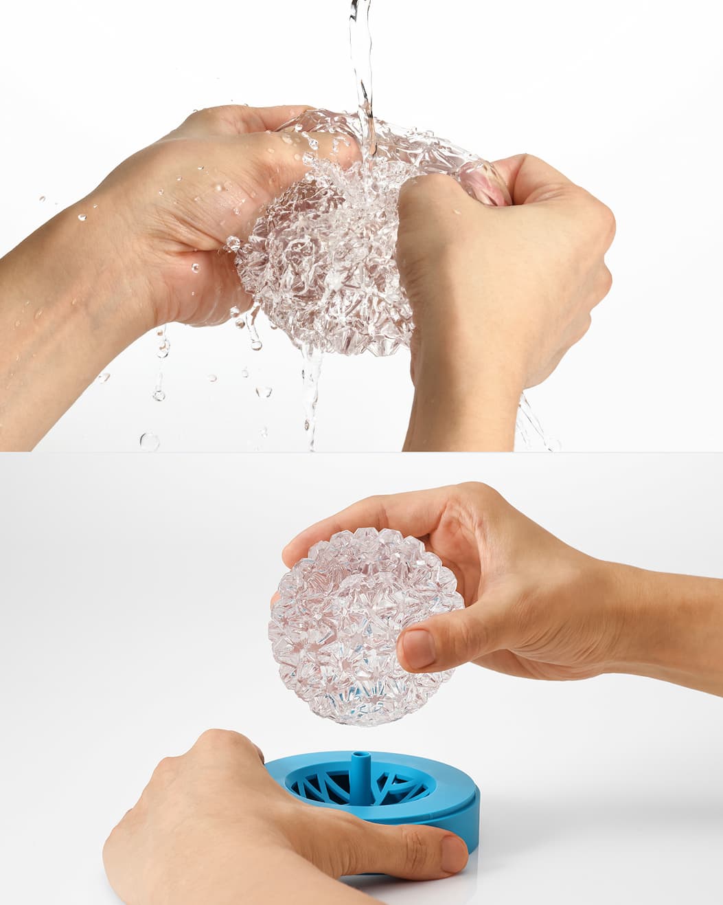 TENGA GEO Washing and drying