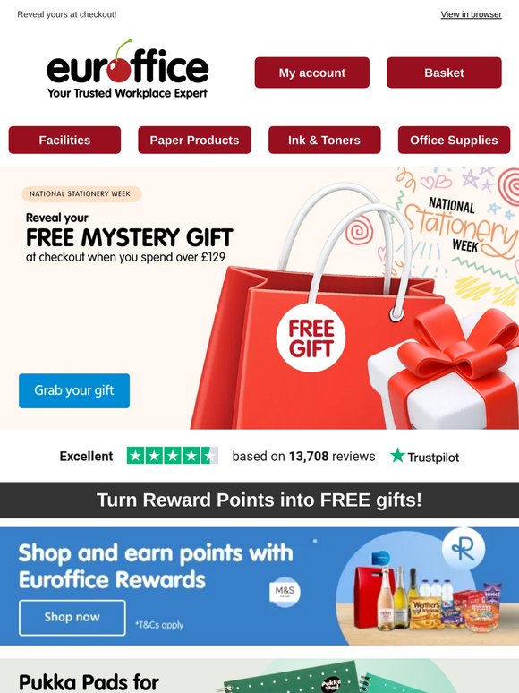 Celebrate National Stationery Week with a free Mystery gift!