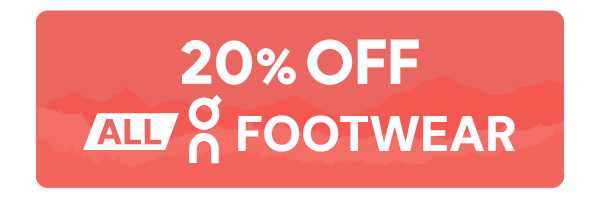 20% OFF ALL ON FOOTWEAR