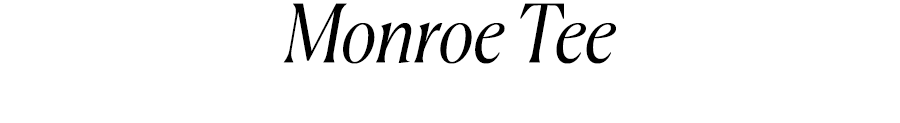 Shop Monroe Tee in Lakeside.