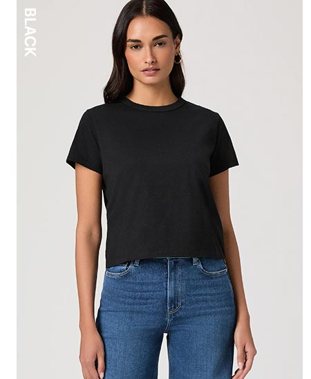 Shop Rhodes Tee in Black.