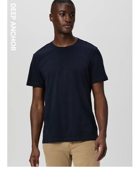Shop Sorden Tee in Deep Anchor.
