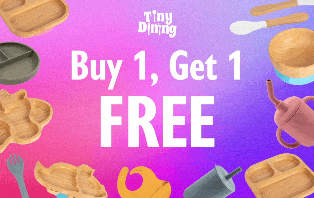 Buy 1, Get 1 FREE across selected Tiny Dining