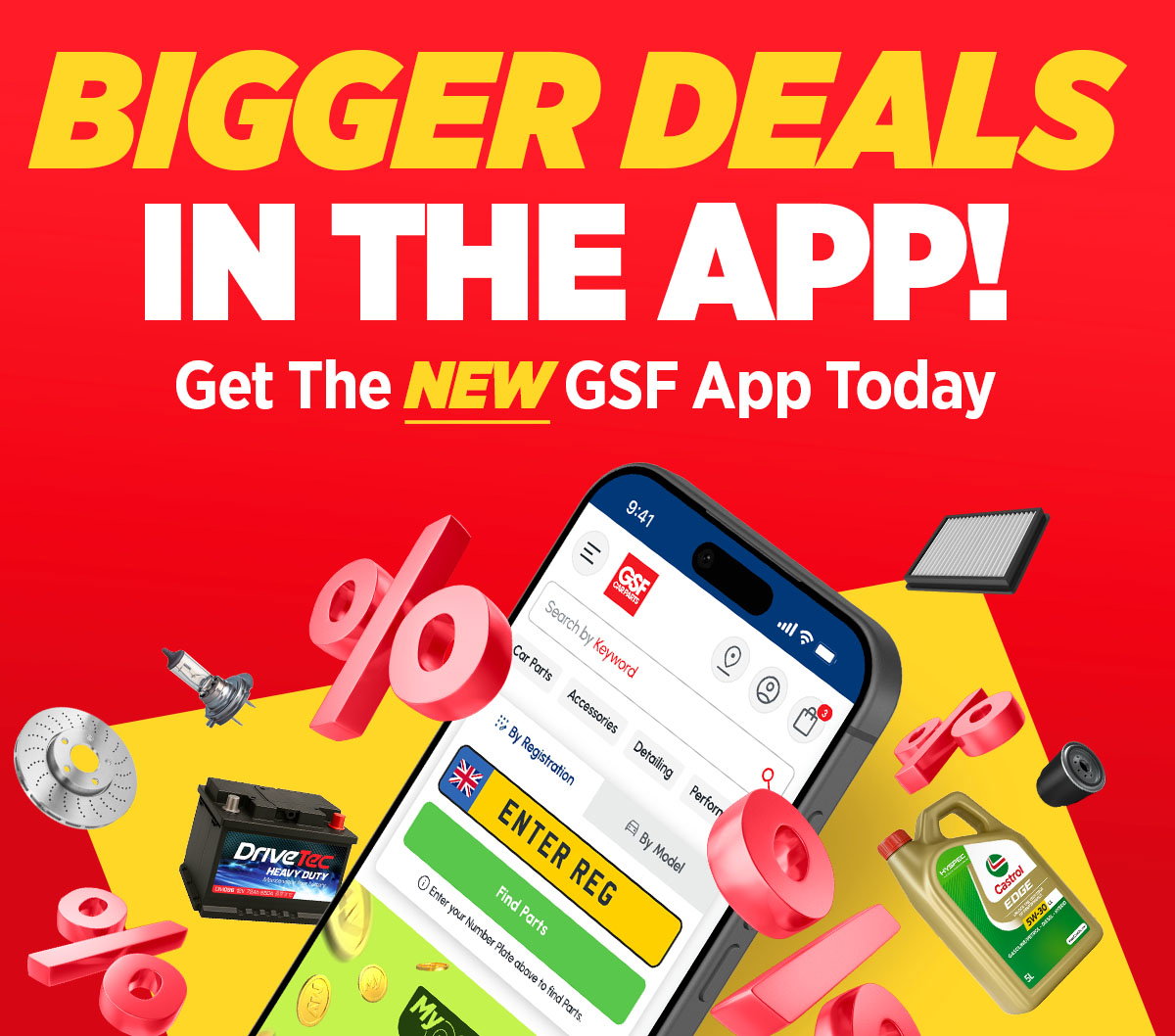 Bigger Deals in The App! - Get The New GSF App Today