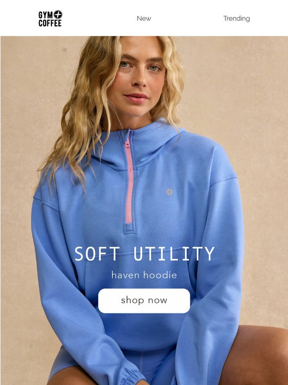 The "everywhere" hoodie in Periwinkle ☁️