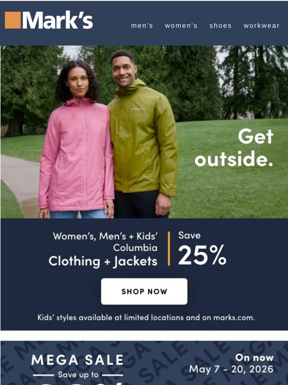 Columbia, Helly Hansen, Silver + Skechers on sale now ‼️