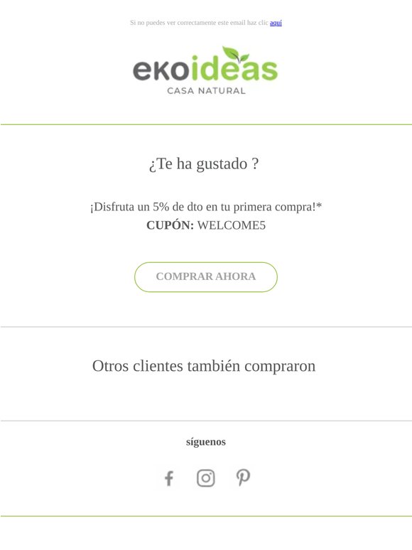 ¡Recuerda usar tu descuento! No dudes en preguntar